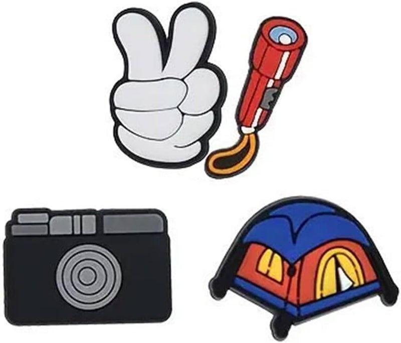 BOWNDY Different Shape Shoe Charms for Clog Decoration, Cute Pin, Bulk Pack, Random Assortment - Image 3